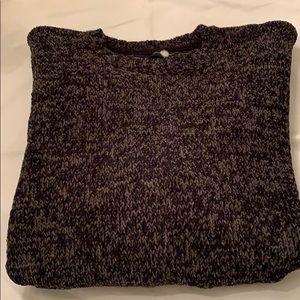 Men’s sweater. Black and grey. Large. So soft!